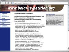 werk21 unterstützt die Belarus-Petition