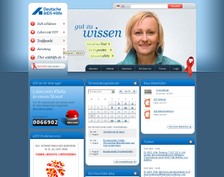 Screenshot von www.aidshilfe.de