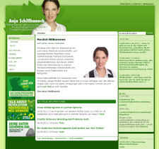 Relaunch der Homepage von Anja Schillhaneck, MdA