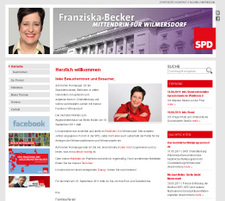 Screenshot www.franziska-becker.de