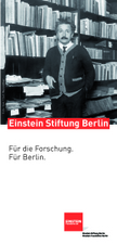 Neuer Flyer für die Einstein-Stiftung Berlin