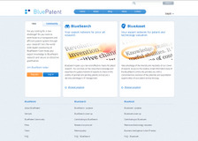 Relaunch von bluepatent.com